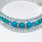 ターコイズの三連ブレスレット