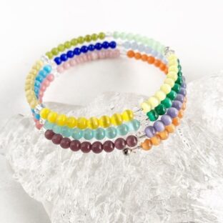 七つのチャクラを輝かせるブレスレット