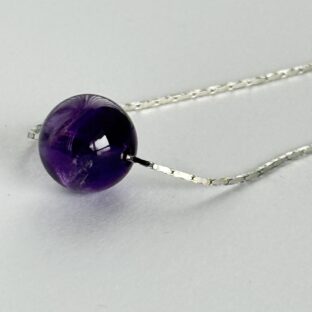 アメジスト　ネックレス