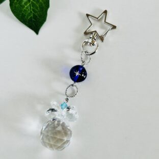 サンキャッチャーの宇宙キーホルダー