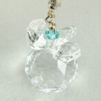 ミニサンキャッチャーのフラワーオブライフ　キーホルダー/サンキャッチャー部分