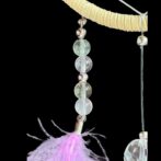 ドリームキャッチャー/色付き水晶拡大写真