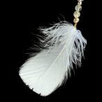 ドリームキャッチャー/白い羽根